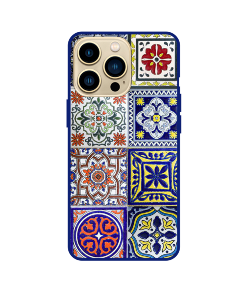 Husa IPhone 15 Pro, Protectie AirDrop, Ceramic Floor